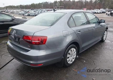 2016 Volkswagen Jetta 1.4T S z USA, uszkodzony, nr VIN 3VW267AJ5GM255772